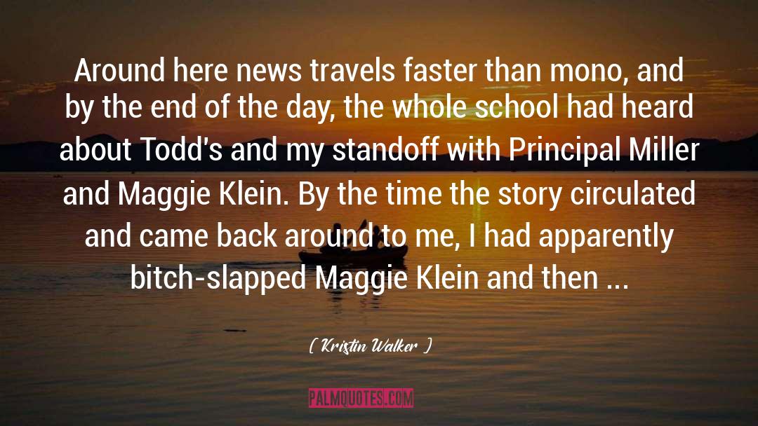 Travels quotes by Kristin Walker