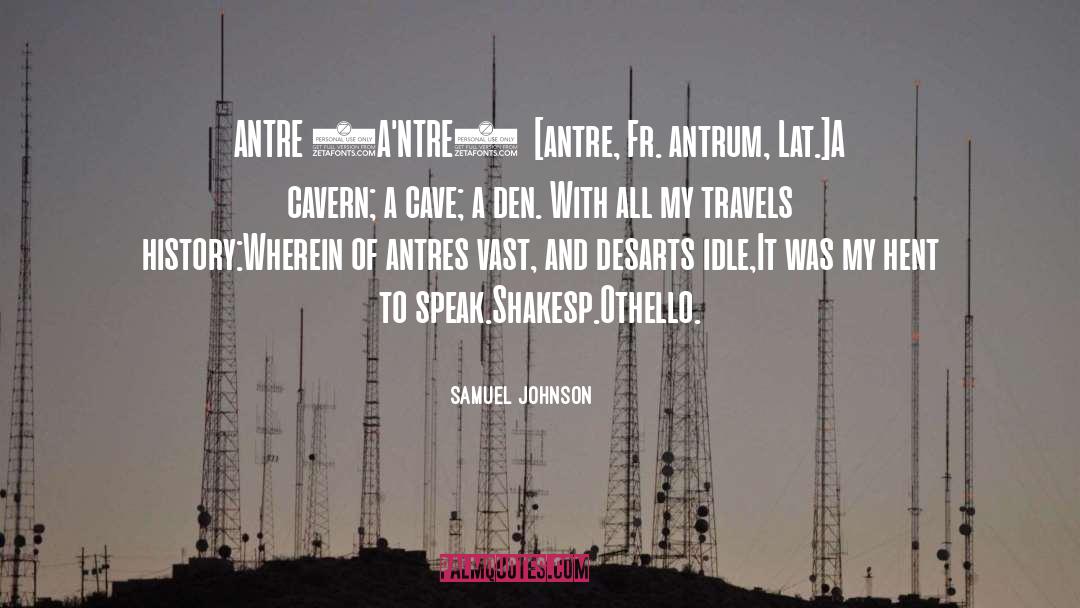 Travels With Charley quotes by Samuel Johnson