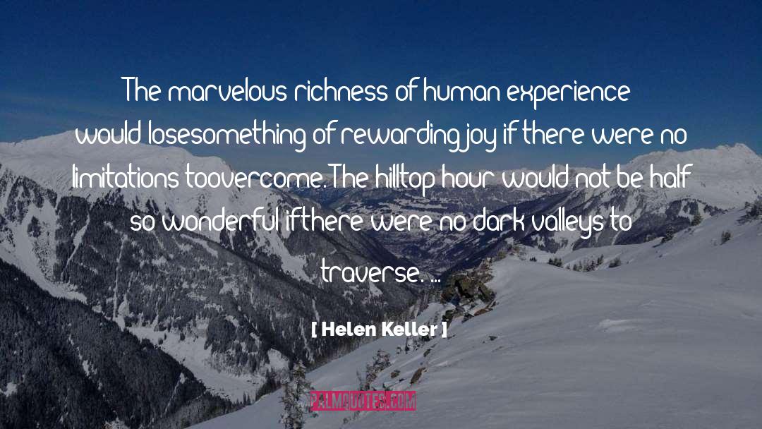 Traverse quotes by Helen Keller