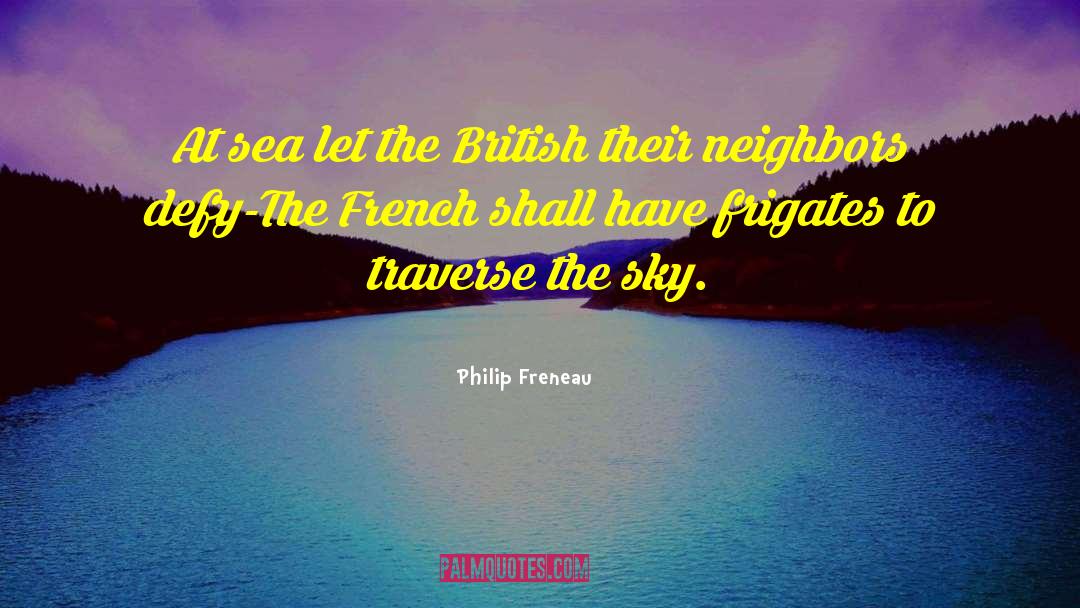 Traverse quotes by Philip Freneau