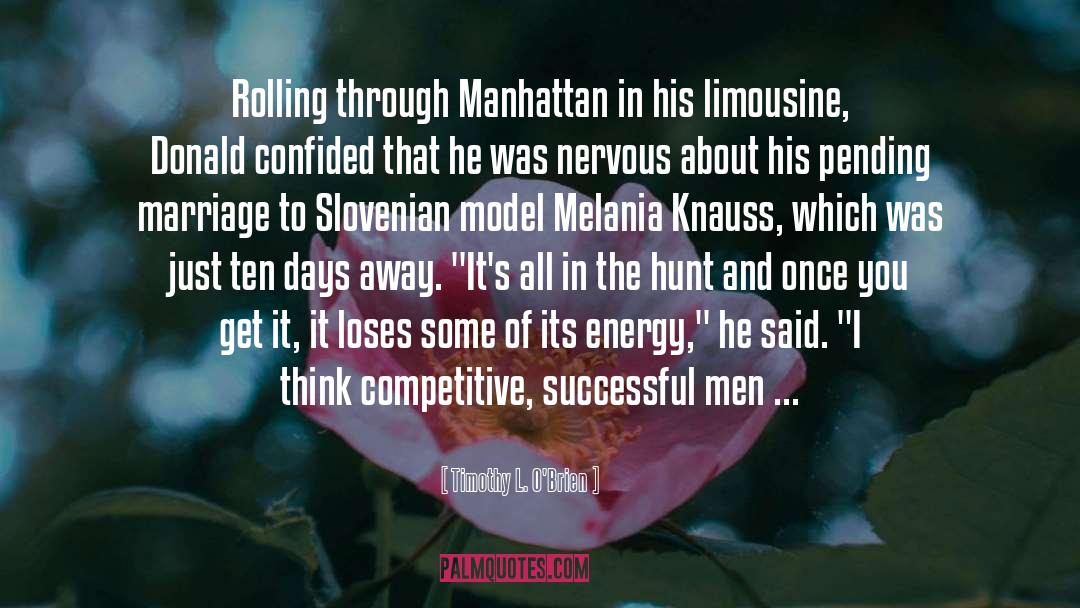 Travestimento Melania quotes by Timothy L. O'Brien