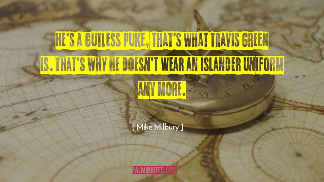 Travis Maddox quotes by Mike Milbury