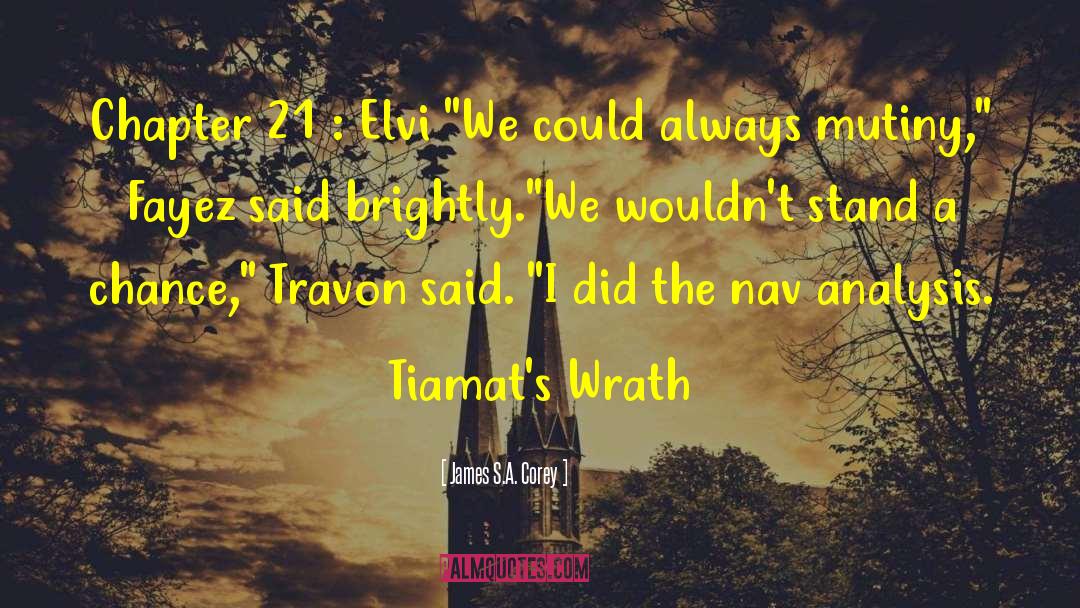 Travon quotes by James S.A. Corey