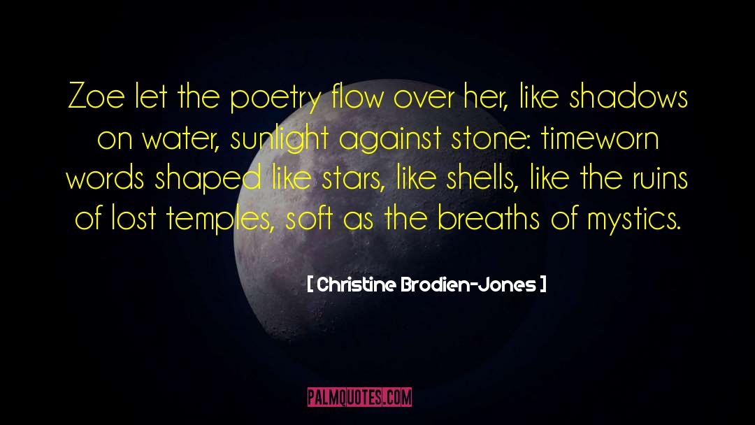 Tread Water quotes by Christine Brodien-Jones