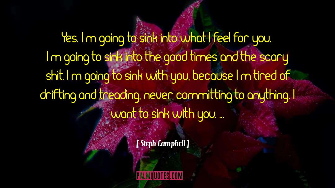 Treading quotes by Steph Campbell