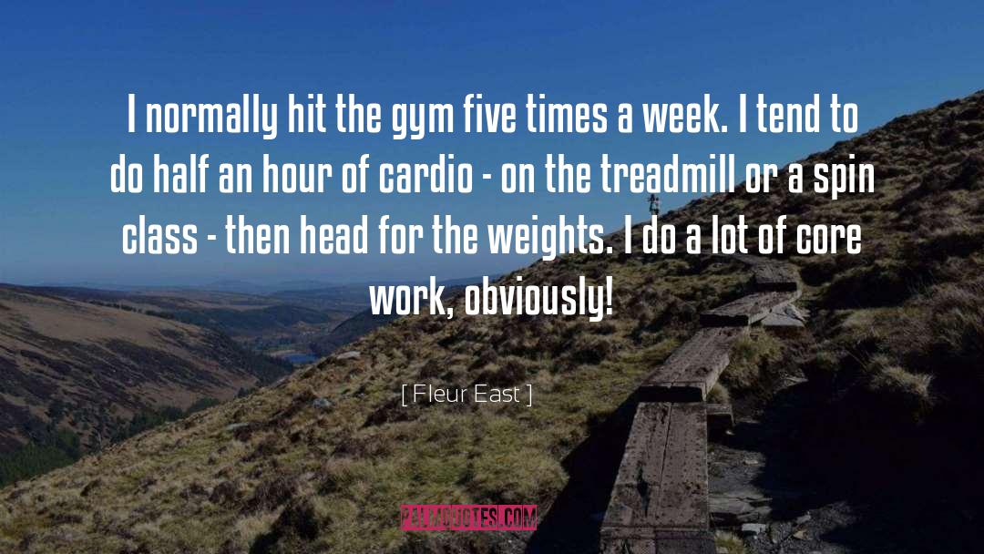 Treadmill quotes by Fleur East