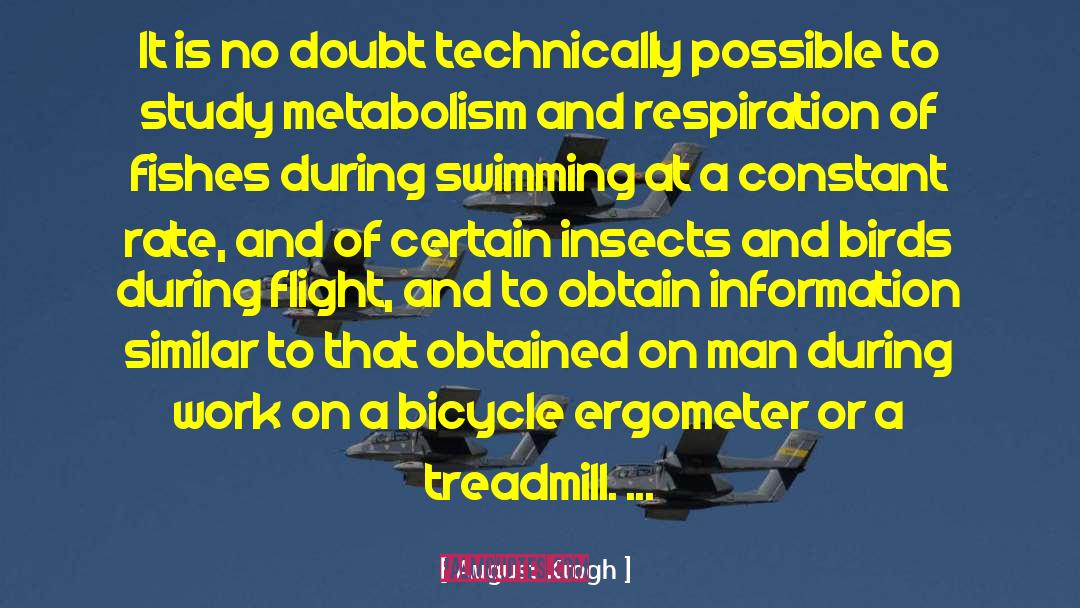 Treadmill quotes by August Krogh
