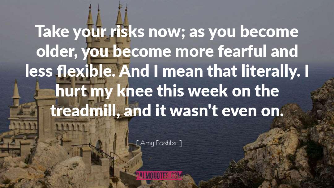 Treadmill quotes by Amy Poehler