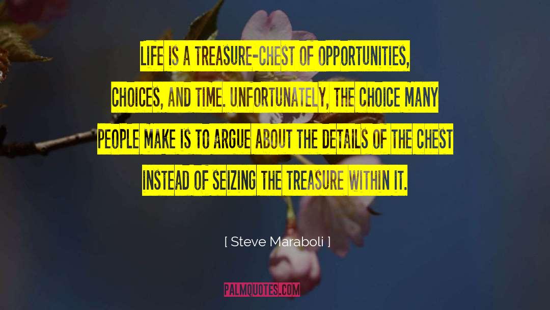 Treasure Chest quotes by Steve Maraboli