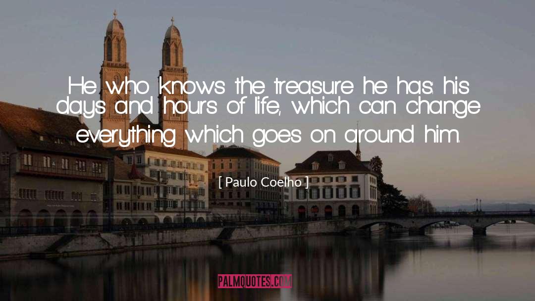 Treasure He Sought quotes by Paulo Coelho
