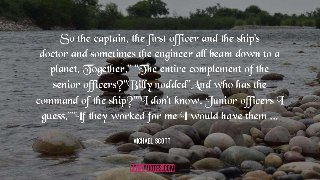 Treasure Planet Doctor Doppler quotes by Michael Scott