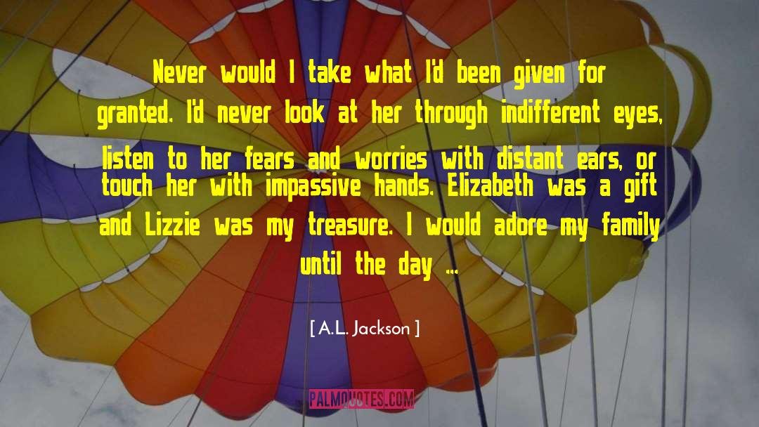 Treasure Self quotes by A.L. Jackson