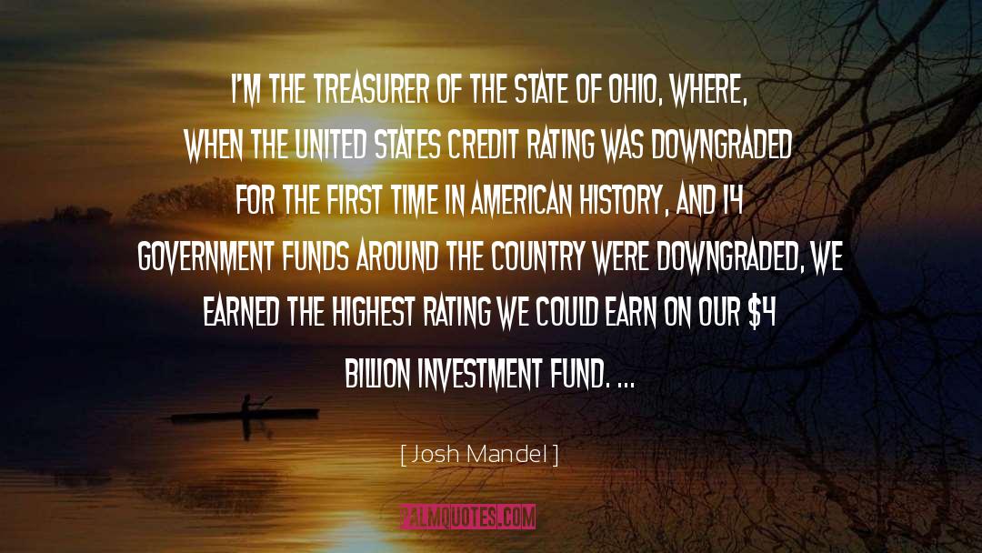 Treasurer quotes by Josh Mandel