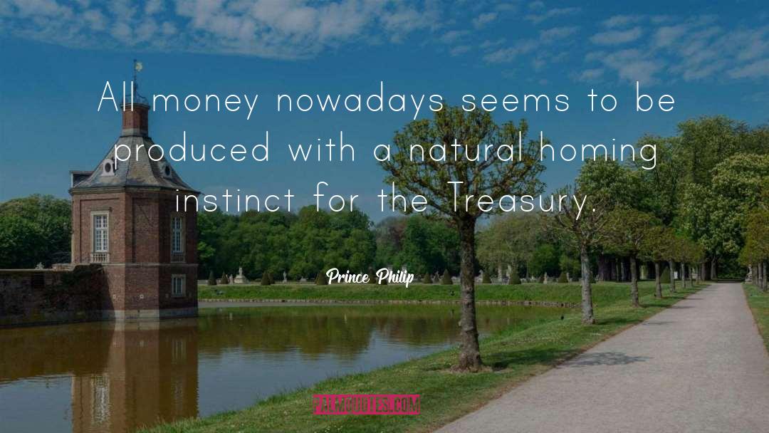 Treasury quotes by Prince Philip