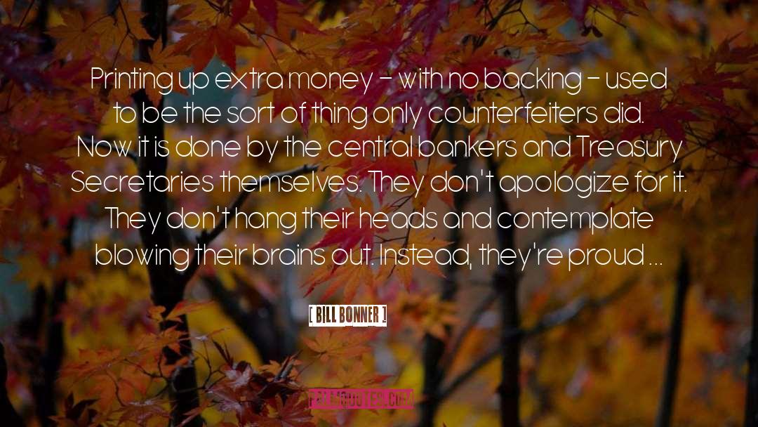 Treasury quotes by Bill Bonner