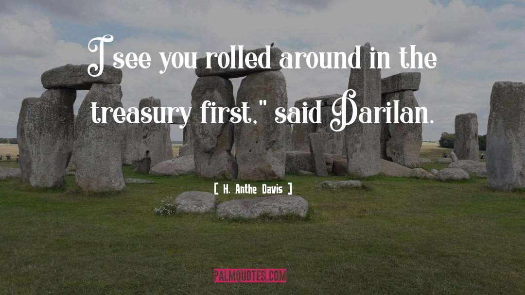 Treasury quotes by H. Anthe Davis