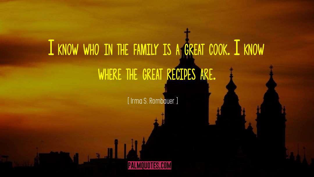 Treaters Recipes quotes by Irma S. Rombauer