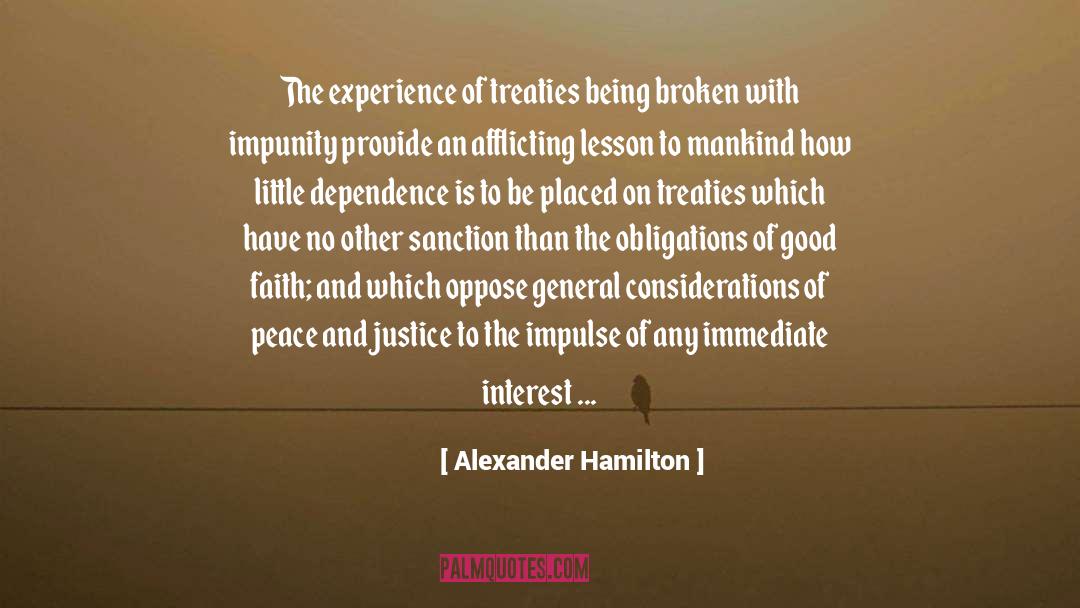 Treaties quotes by Alexander Hamilton
