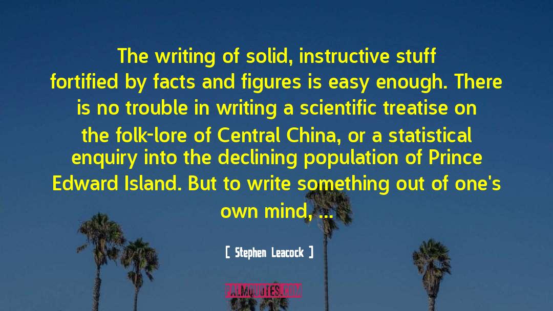 Treatise quotes by Stephen Leacock