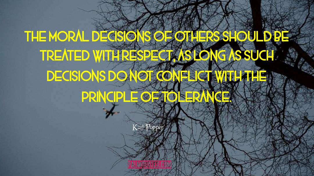 Treatment Of Others quotes by Karl Popper