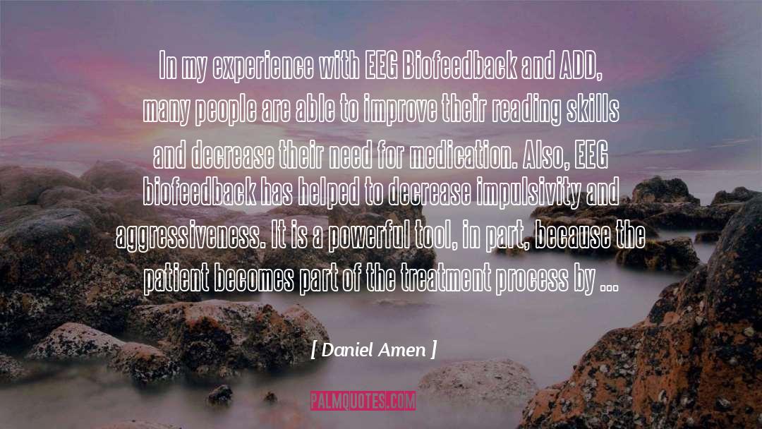 Treatment quotes by Daniel Amen