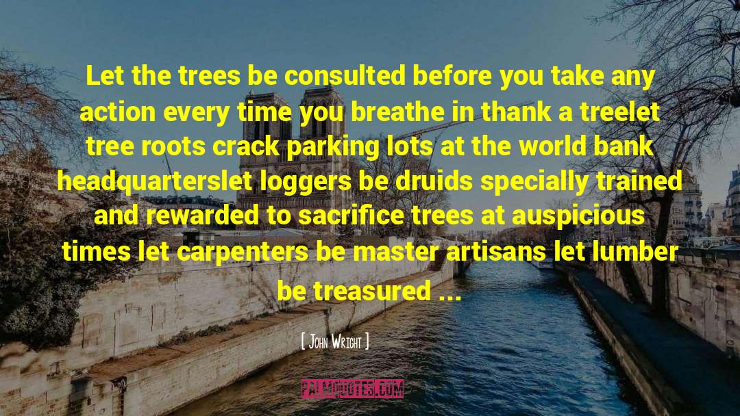 Tree Analogy quotes by John Wright
