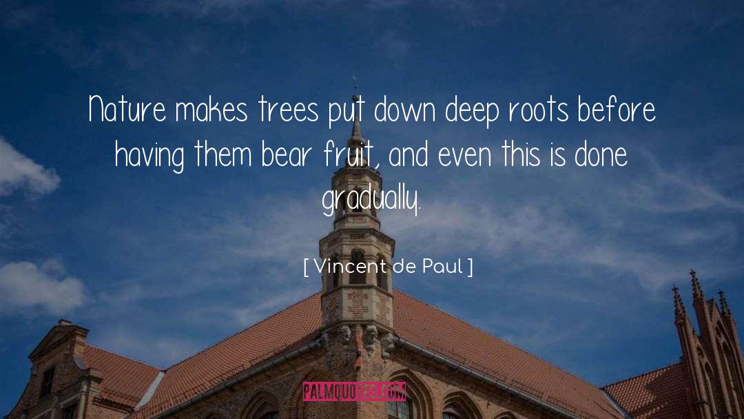 Tree Huggers quotes by Vincent De Paul