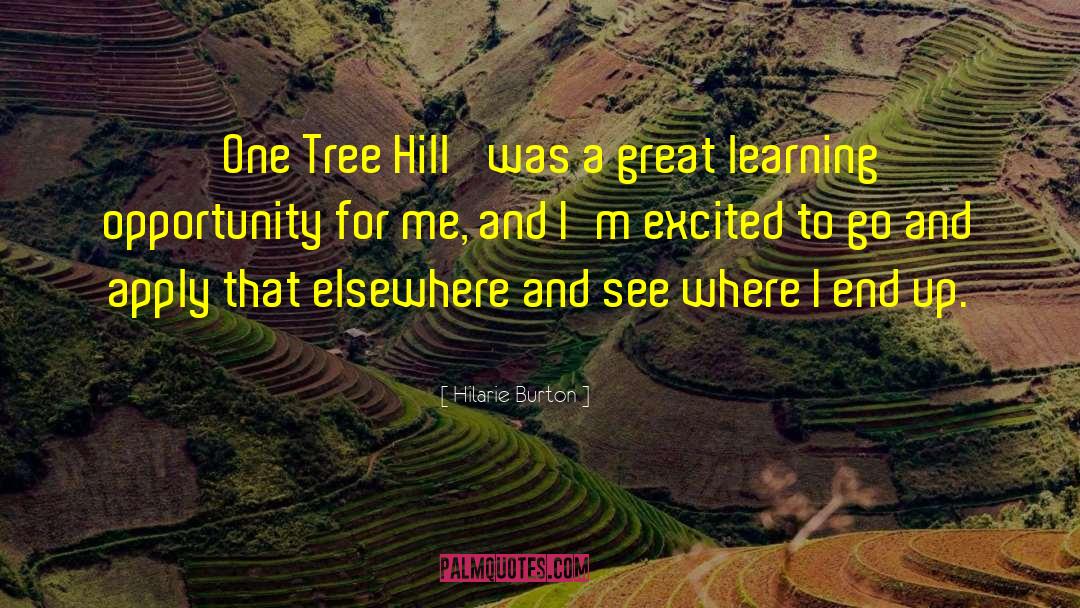Tree Meditation quotes by Hilarie Burton
