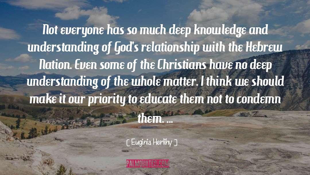 Tree Of Knowledge quotes by Euginia Herlihy