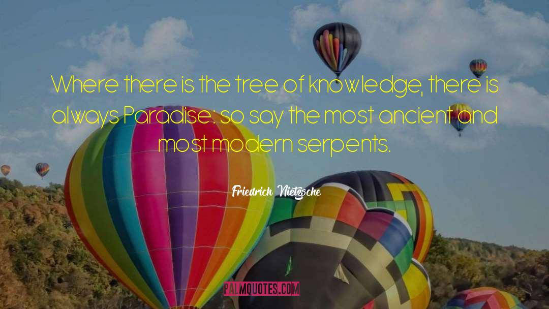 Tree Of Knowledge quotes by Friedrich Nietzsche