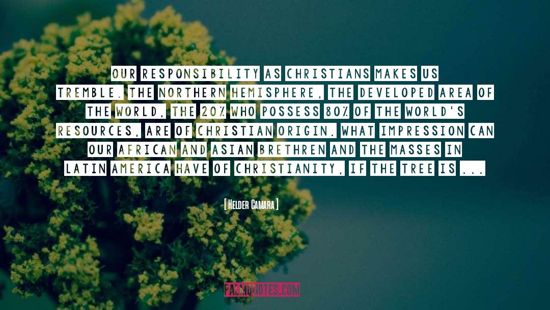 Tree quotes by Helder Camara