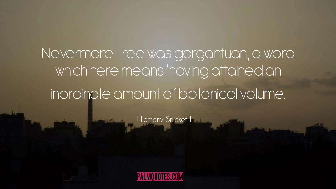 Tree quotes by Lemony Snicket