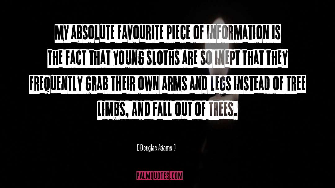 Tree quotes by Douglas Adams