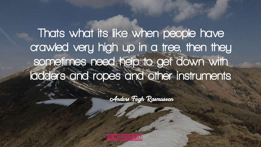 Tree Tunnels quotes by Anders Fogh Rasmussen