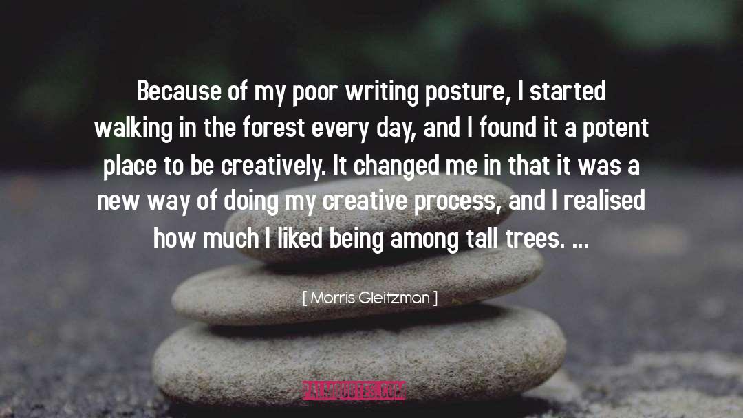 Trees Forest quotes by Morris Gleitzman