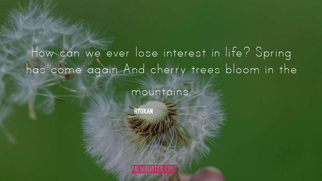 Trees quotes by Ryokan