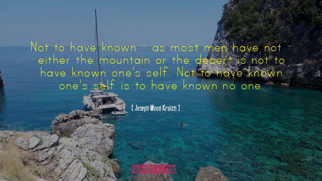 Trekking quotes by Joseph Wood Krutch