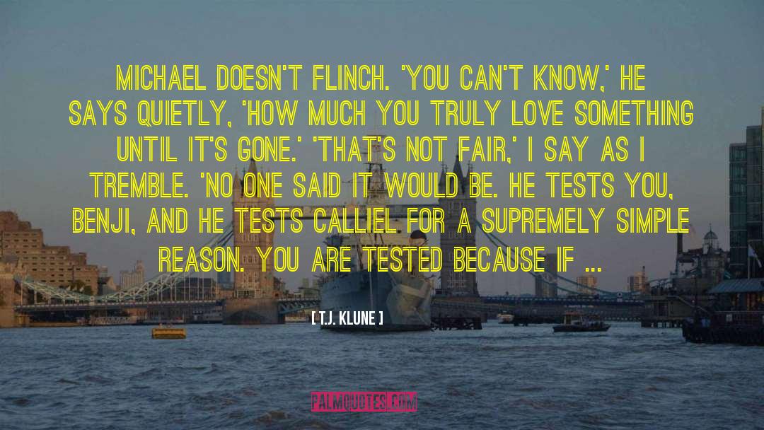 Tremble quotes by T.J. Klune