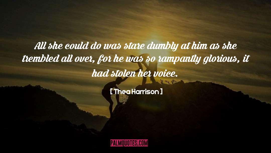 Trembled quotes by Thea Harrison