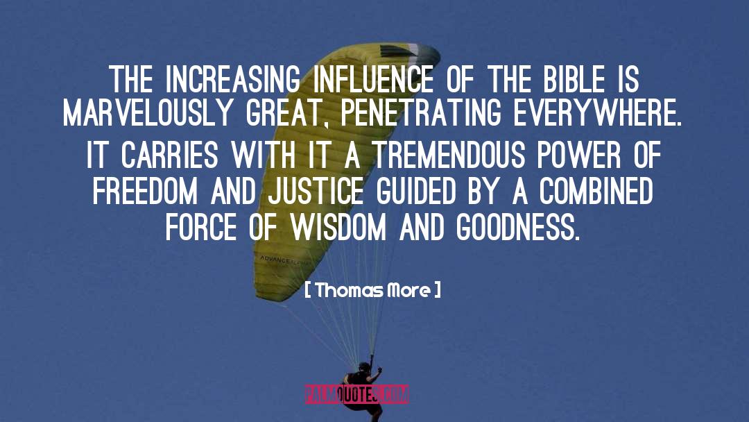 Tremendous Power quotes by Thomas More