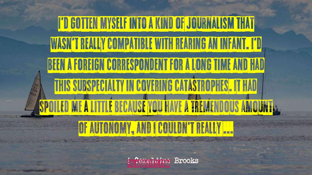 Tremendous Synonym quotes by Geraldine Brooks