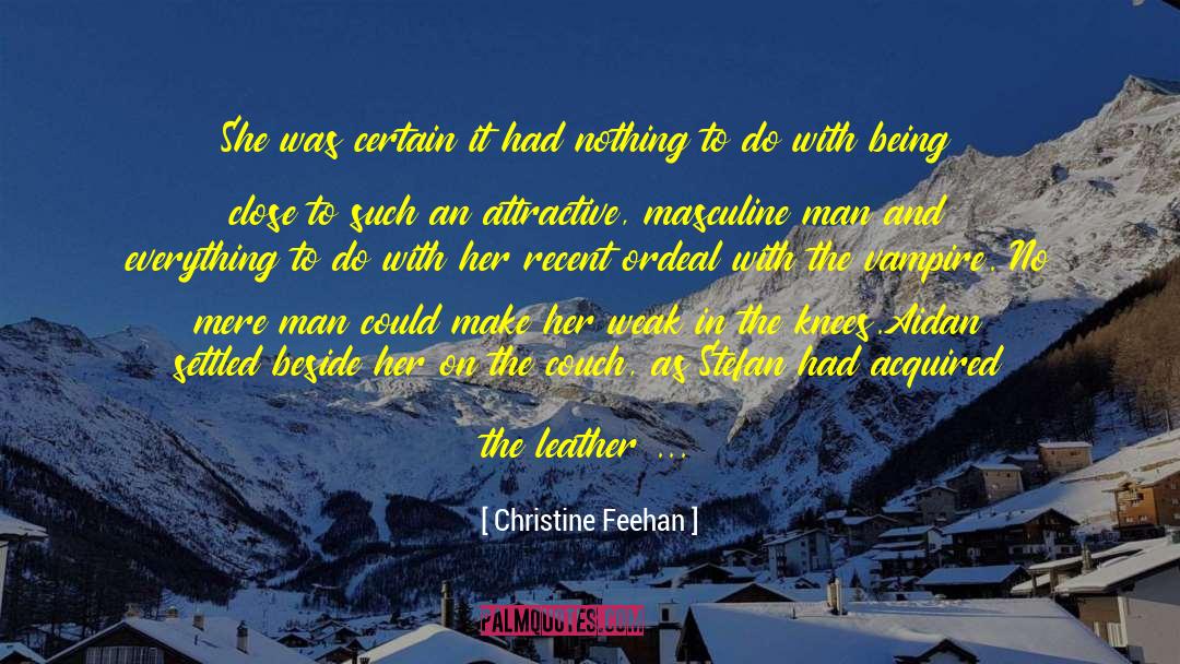 Tremor quotes by Christine Feehan