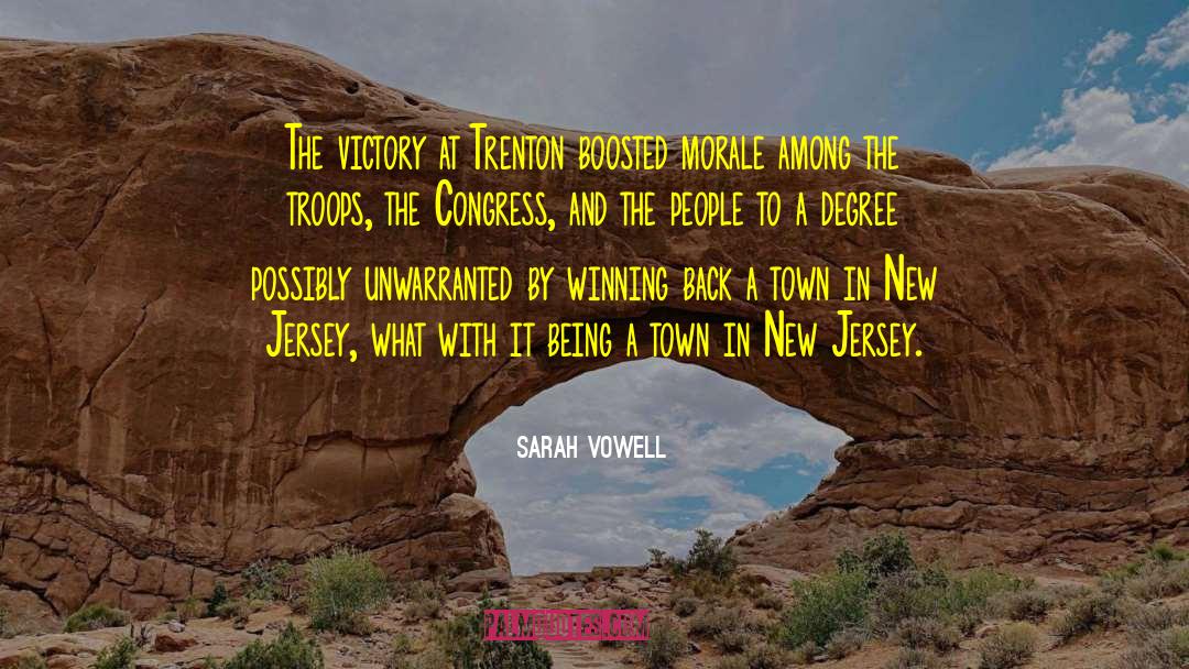 Trenton quotes by Sarah Vowell