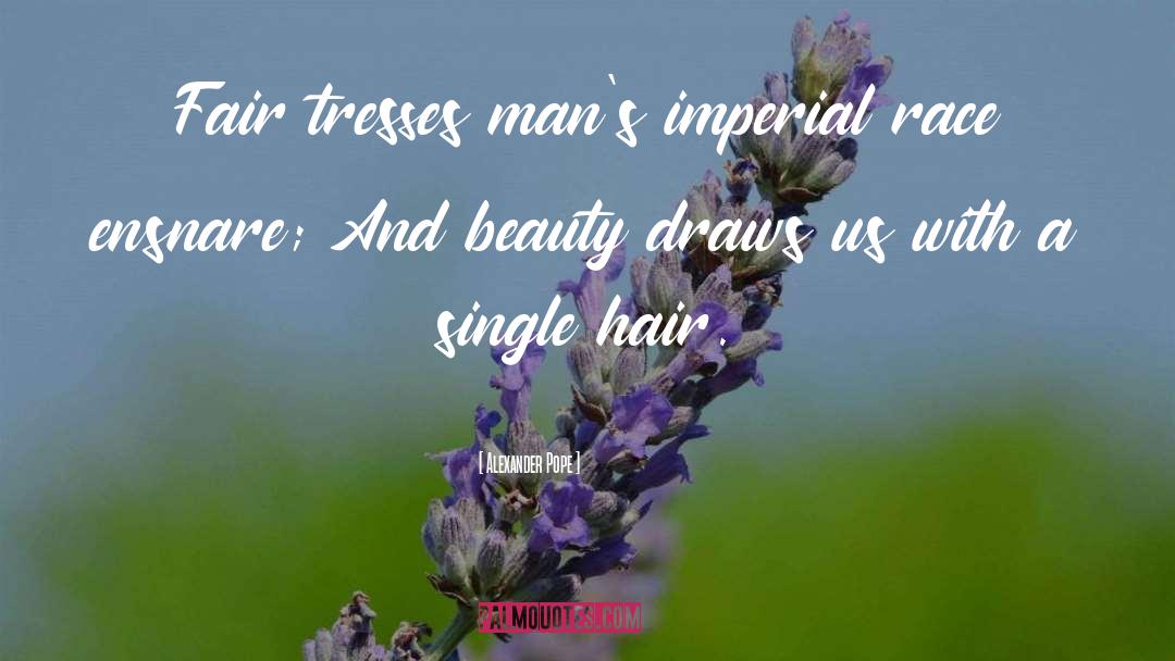 Tresses quotes by Alexander Pope