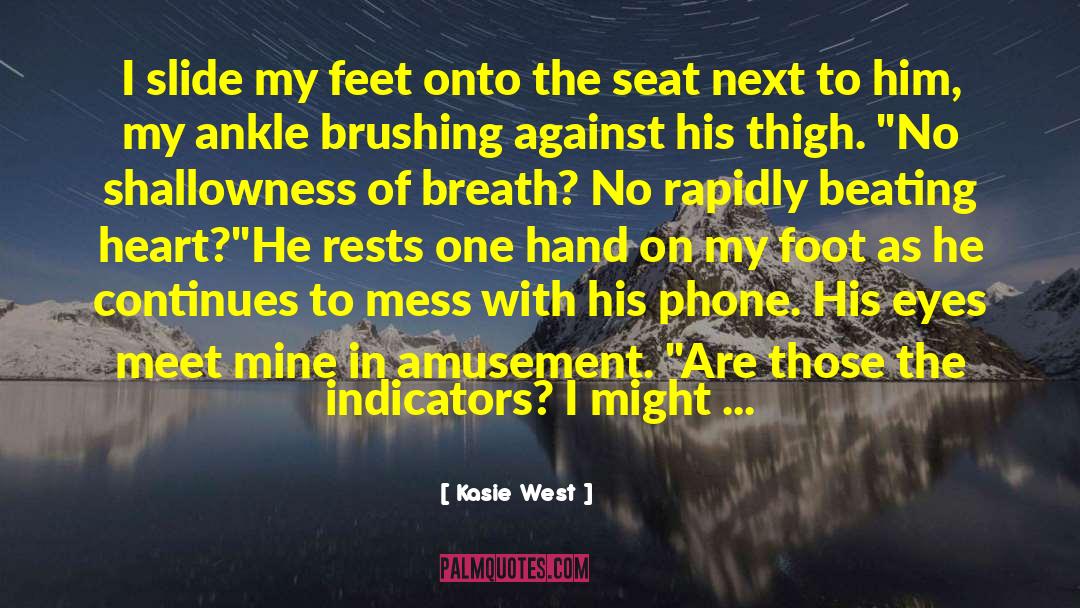 Treva West quotes by Kasie West