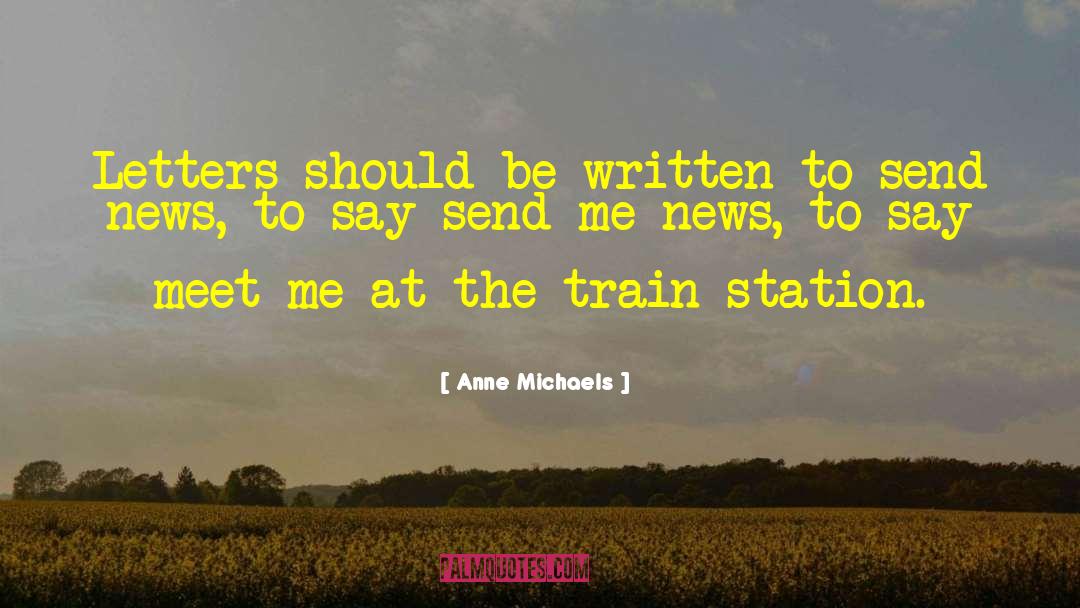 Trevena News quotes by Anne Michaels