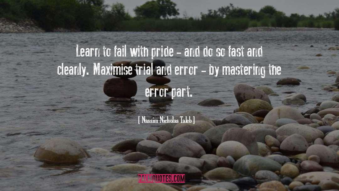 Trial And Error quotes by Nassim Nicholas Taleb