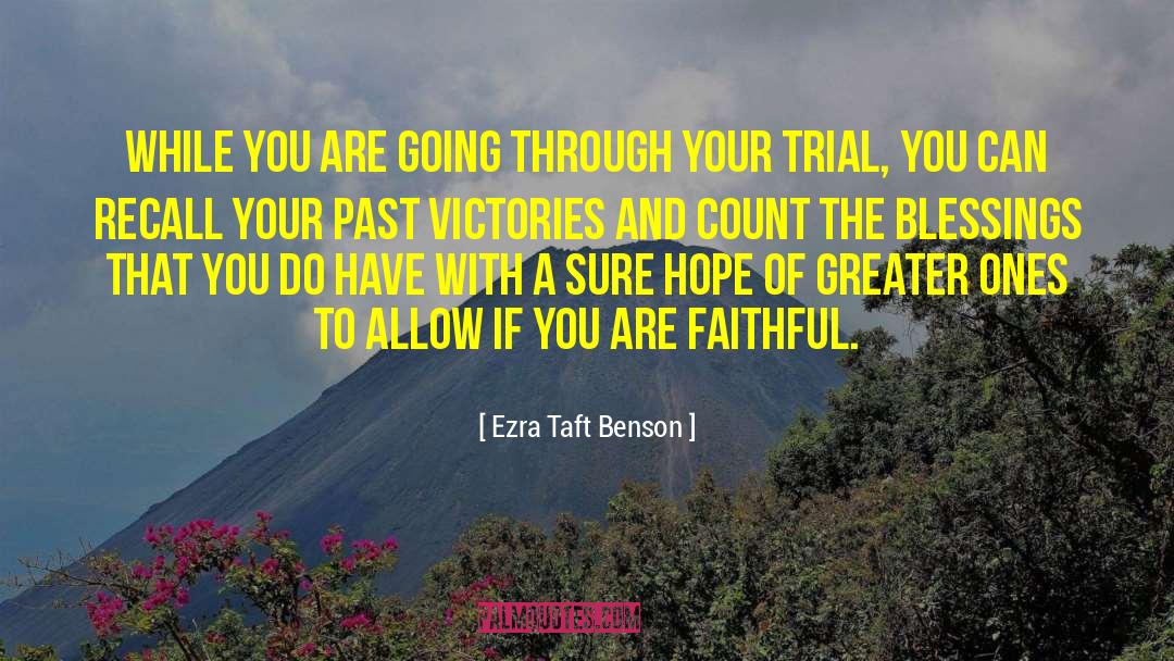 Trial Lawyers quotes by Ezra Taft Benson