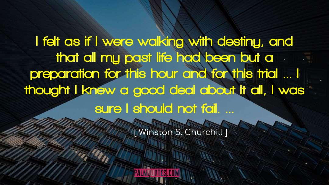 Trials And Tribulations quotes by Winston S. Churchill