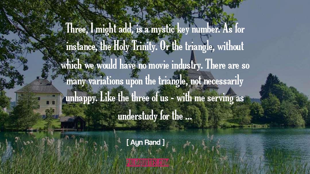 Triangle Strongest Shape Quote quotes by Ayn Rand